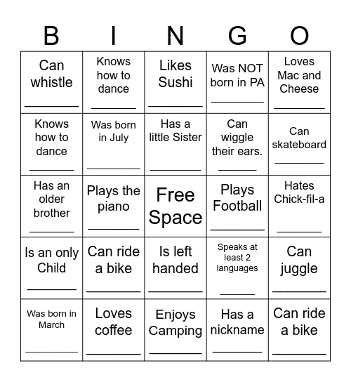 ESTO VIR HUMAN BINGO Card