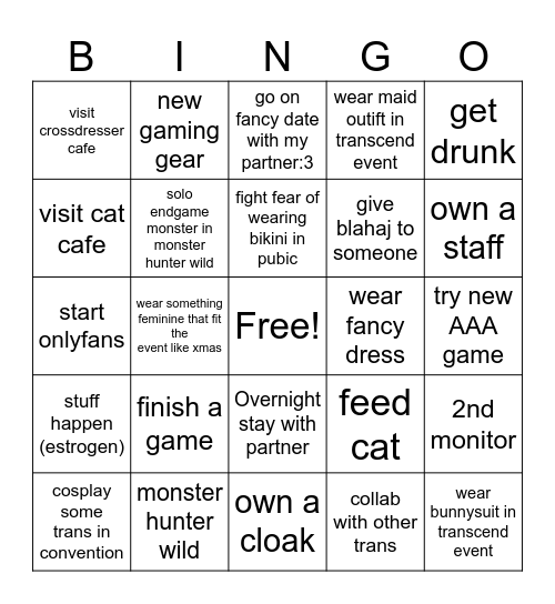list to do list 2025 Bingo Card