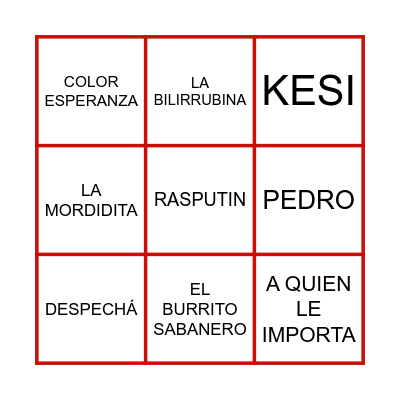 BINGO MUSICAL 2024  🎶 Bingo Card