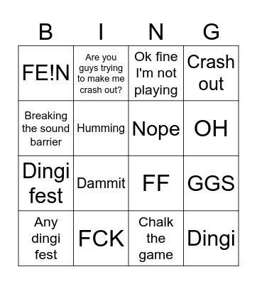Andrei Koo Bingo Card