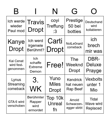 2025-Bingo Card