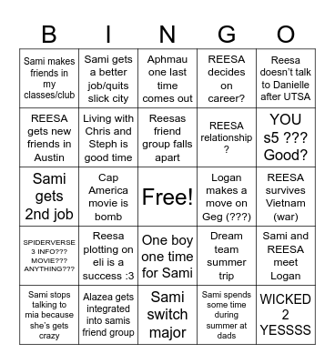 2025 BINGO Card