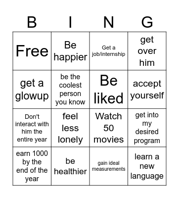 2024 Bingo Card