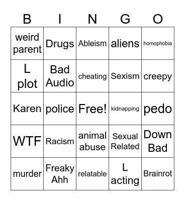 Tomorrow's Teachings Bingo Card