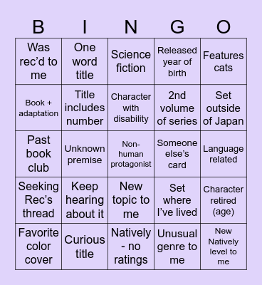 Learn Natively 2025 Bingo Card