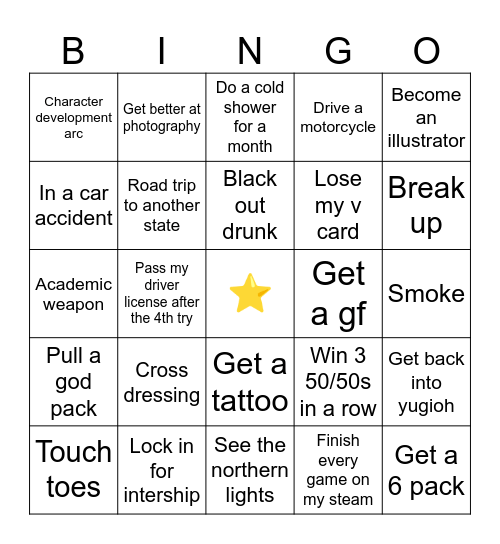 2025 BINGO LOSTS Bingo Card