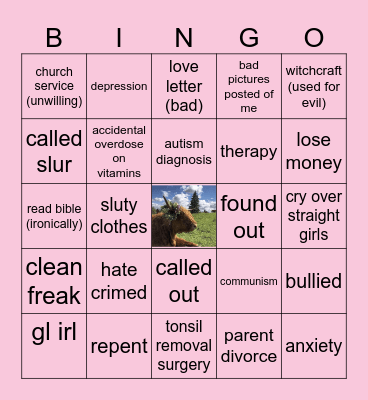 Predictions gone wrong (2025) Bingo Card
