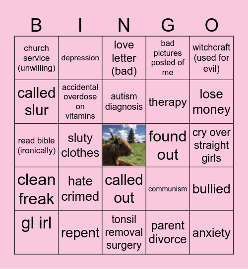 Predictions gone wrong (2025) Bingo Card