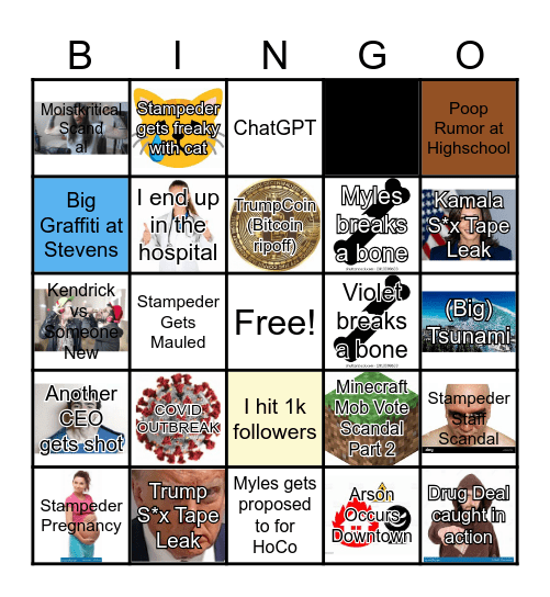 2025 Bingo Card