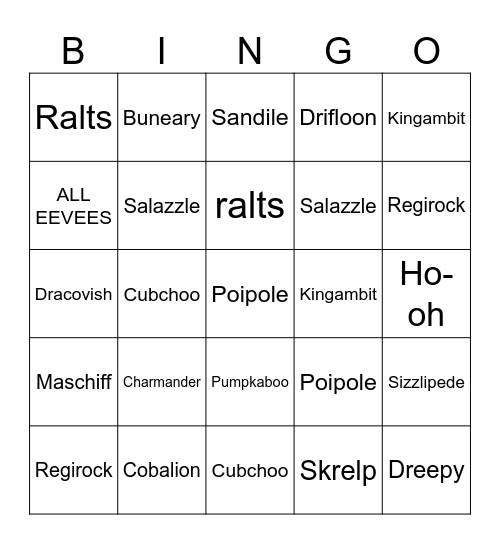 2025 2H1NY B1NG0 Bingo Card
