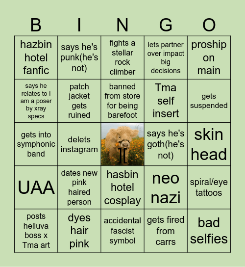 2025 prediction (Luc version) Bingo Card