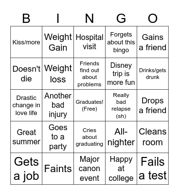 2025 Bingo Card