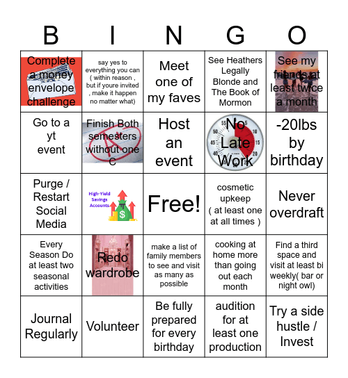 2025 Bingo Card
