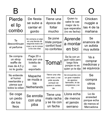 2025 bingo Card