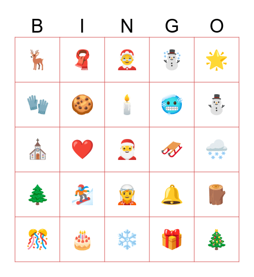 ❤️💚Jeannettes’ bingo💚❤️ Bingo Card