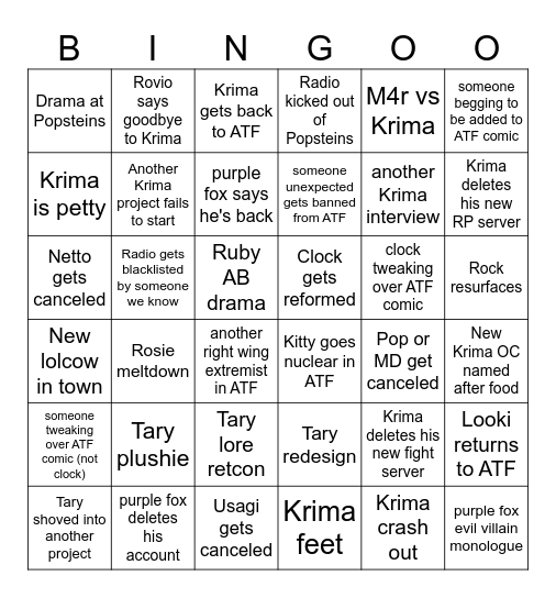 HAPPY NEW YEAR 2025 Bingo Card