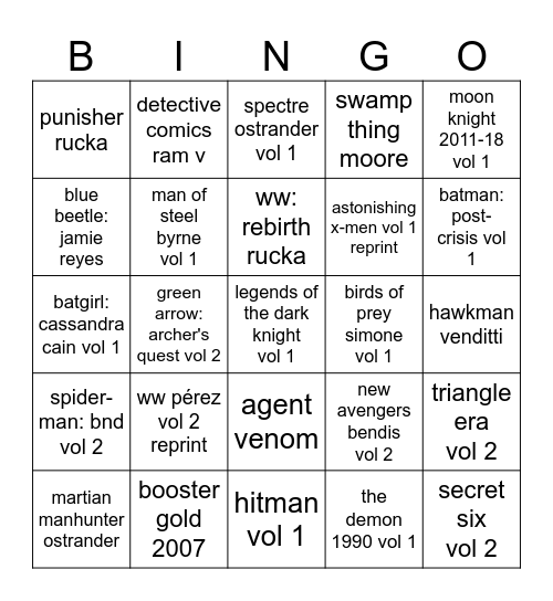 omnibus announcements 2025 Bingo Card