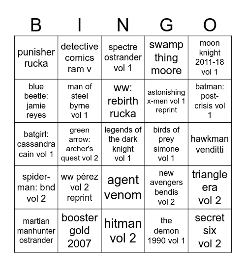 omnibus announcements 2025 Bingo Card