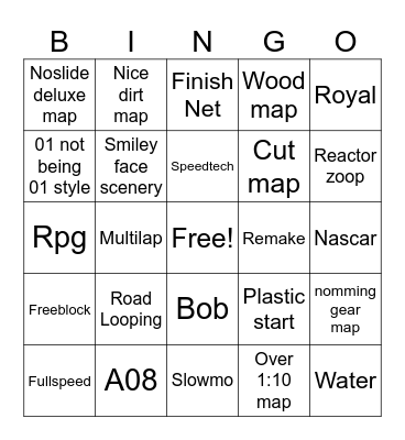 Winter 2025 Bingo Card
