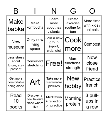 Emi 2025 Bingo Card