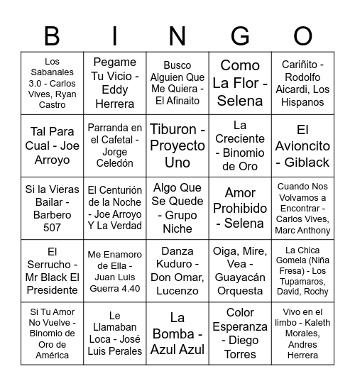 ¡Coveñas 2025! Bingo Card