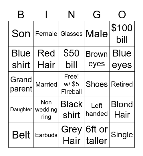Know your Customer Bingo Card