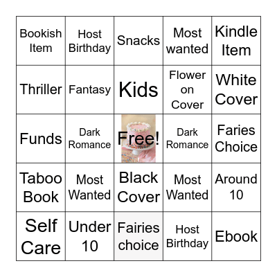 Birthday Month Feral Bingo Card