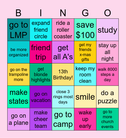 2025 bingo card Bingo Card