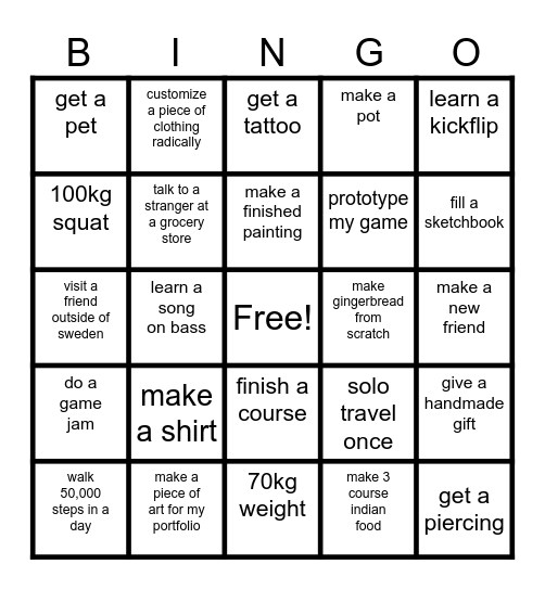 ULTIMATE JUN BINGO 2025 Bingo Card