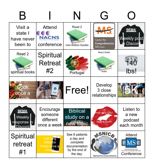 SHELLEY'S 2025 BINGO Card