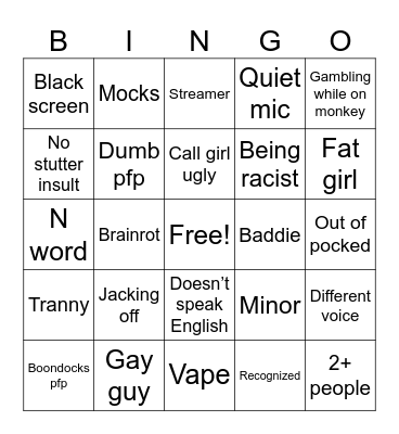 Stackswoppo Bingo Card