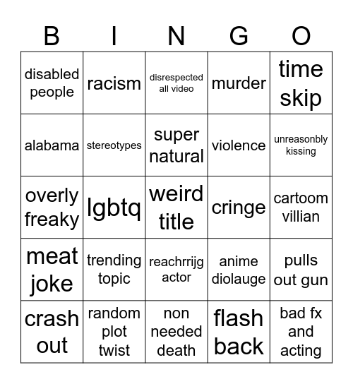 tommorowos teching Bingo Card