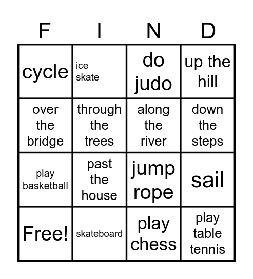 What's great about making things? Bingo Card
