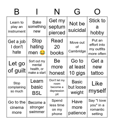 2025 Alex is a new Alex Bingo Card