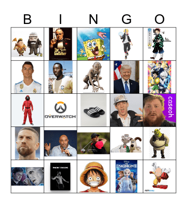 Fortnite Bingo Card
