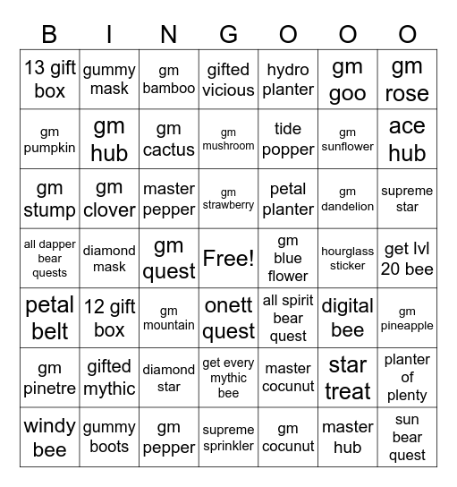 87zstrhfnyegfy8eayirhgieygr3qrandomgyet3haelistdsadsawd bee swaerm Bingo Card