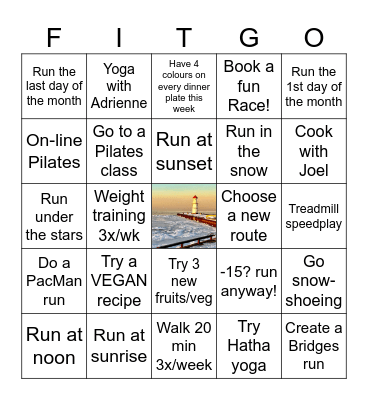 January Bingo Card