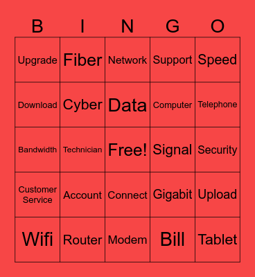 Kingdom Telephone Bingo Card