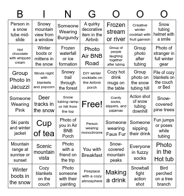 Extended Photo Bingo Card