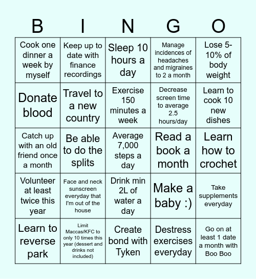 2025 BINGO! Bingo Card