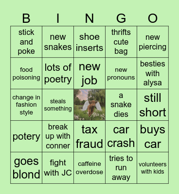 2024 predictions (Persasis version) Bingo Card