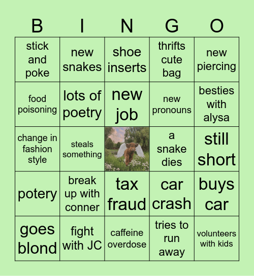 2024 predictions (Persasis version) Bingo Card