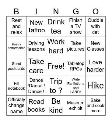 Lolv Peregrin Bingo Card