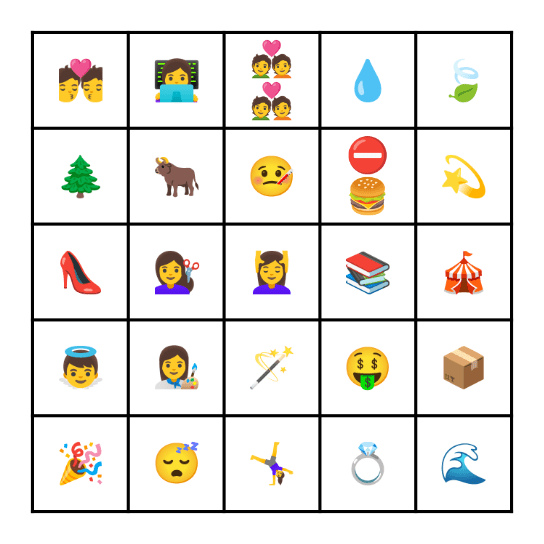 BUBU BINGO 2025 Bingo Card