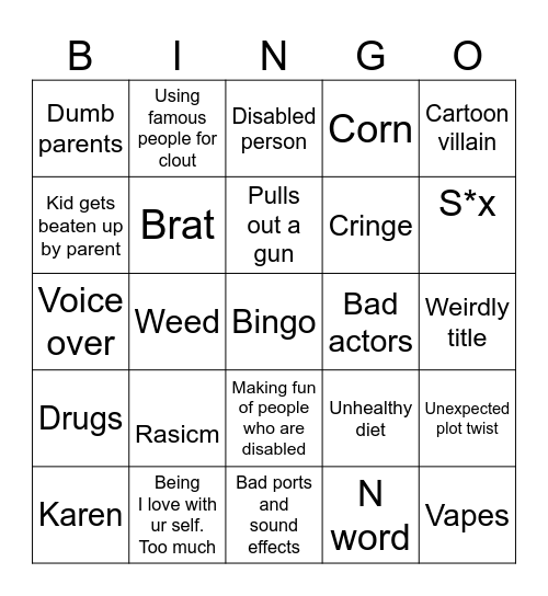 Tomorrows teachings Bingo Card