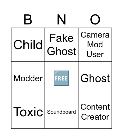 Q Bingo Card