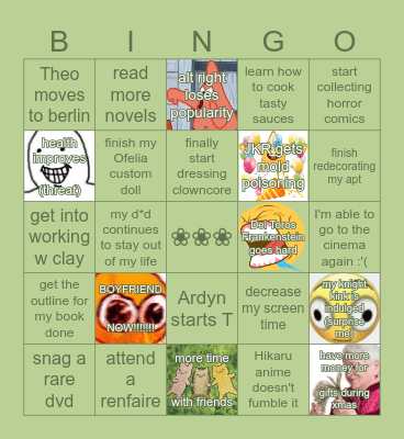 M A R C O S   2 0 2 5 Bingo Card