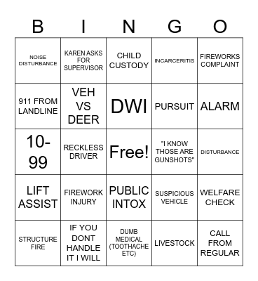 NEW YEAR Bingo Card