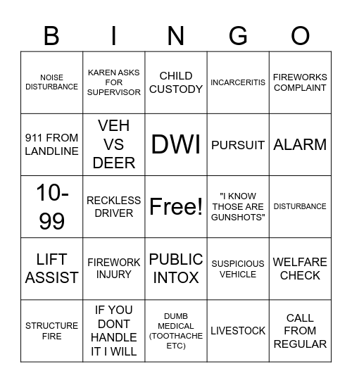 NEW YEAR Bingo Card