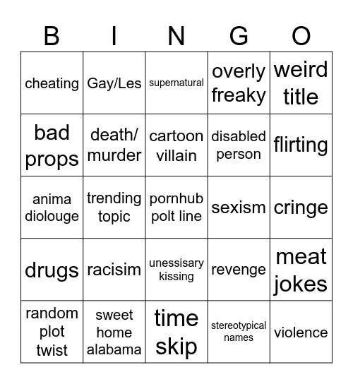 tomorrows teachings Bingo Card